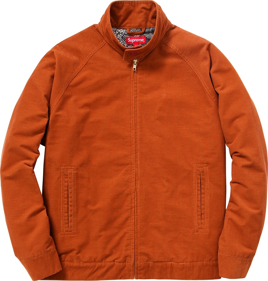 Corduroy Harrington view 2